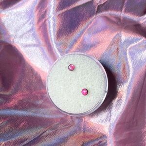 Neometal Bubblegum Pink 3mm Cachabons Threadless TI Ends